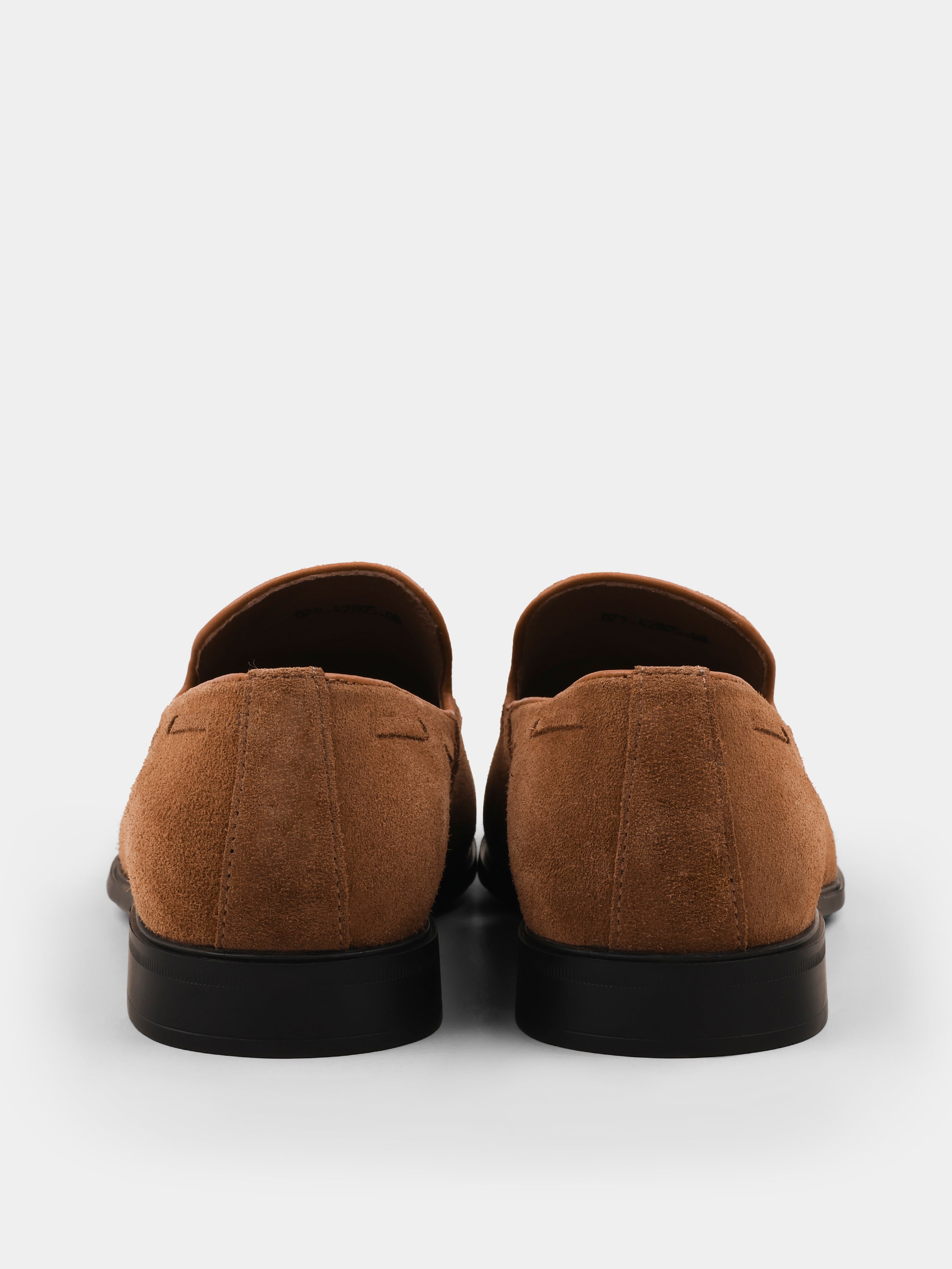 Rude Zamszowe Loafersy Frandi