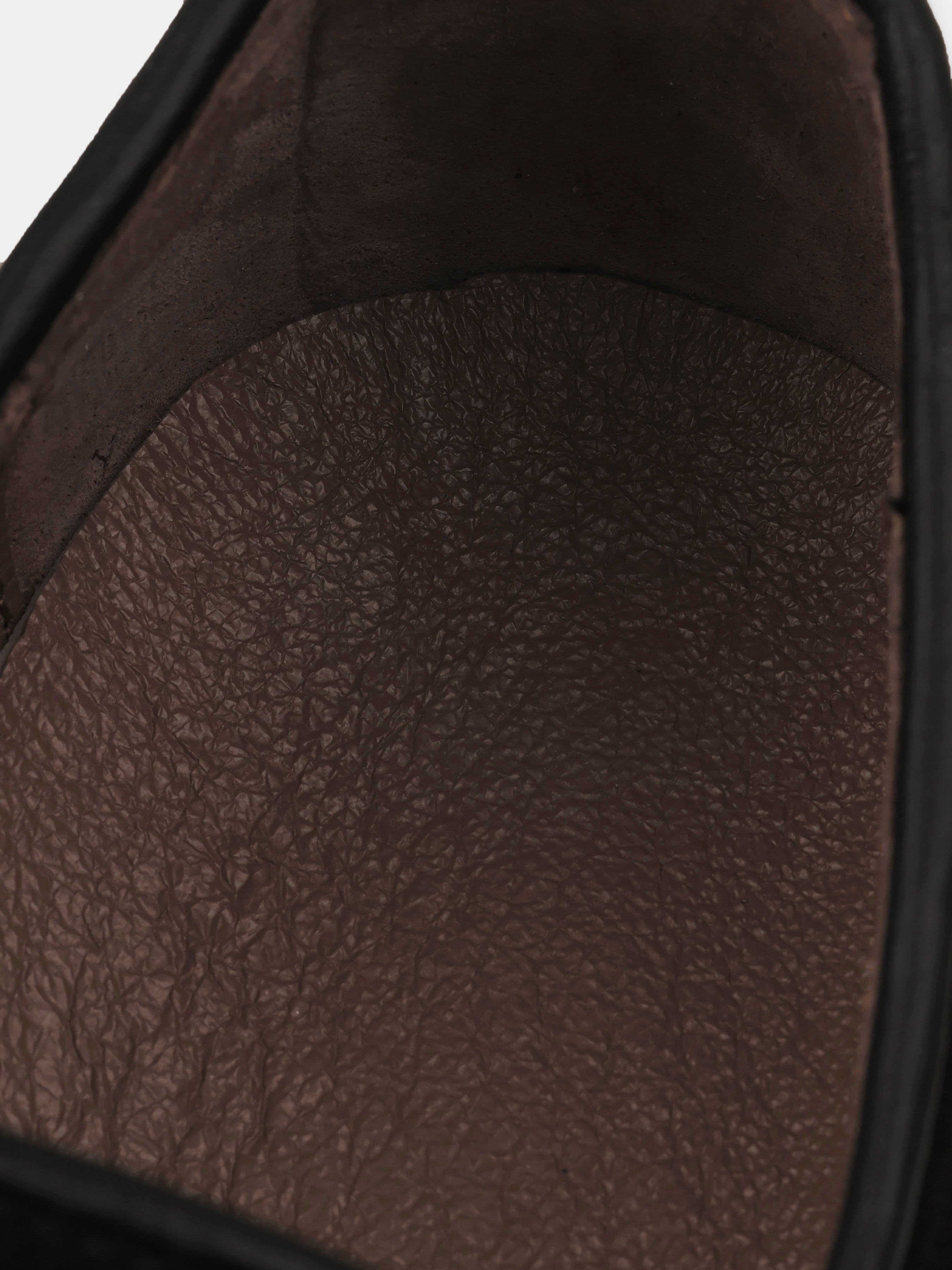 Czarne Zamszowe Loafersy Oscuro