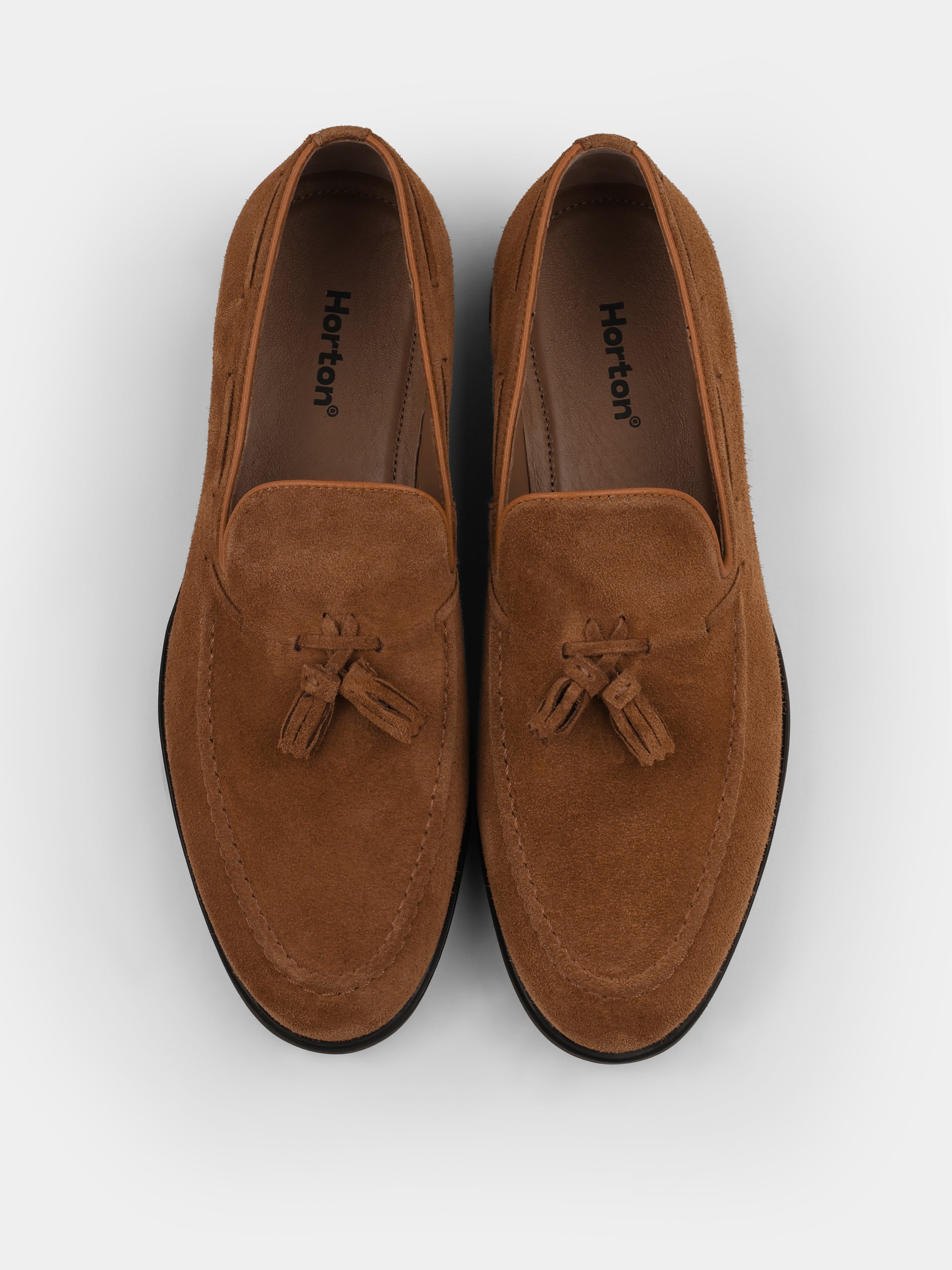 Rude Zamszowe Loafersy Frandi