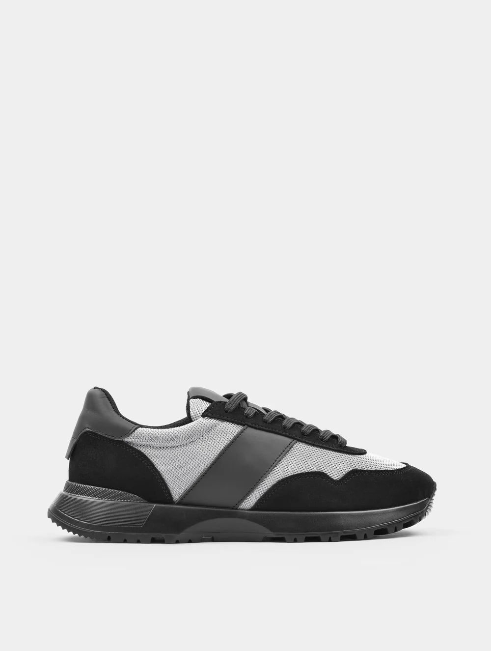 Szare Zamszowe Sneakersy Lasciare